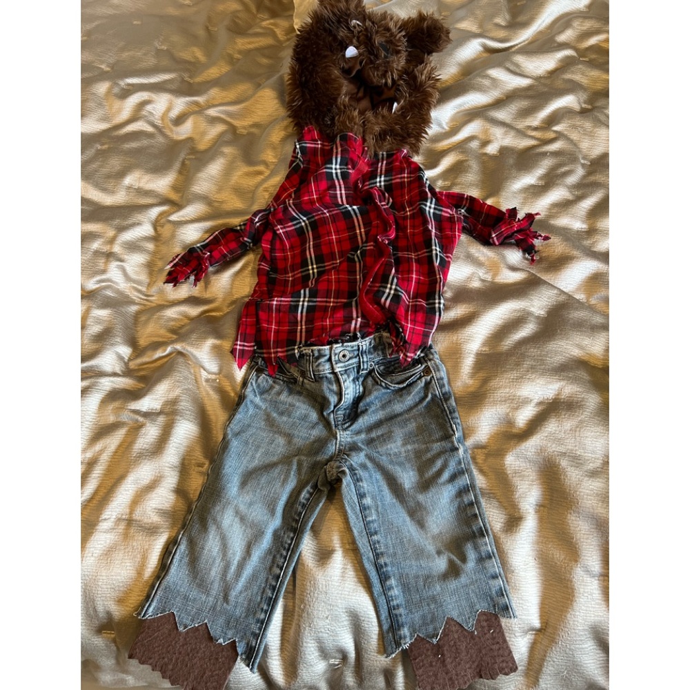 ❌SOLD❌ Toddler wolf costume.